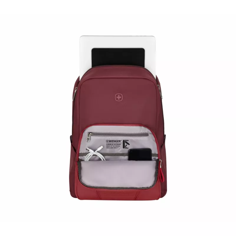Kasdienė kuprinė Wenger SwissGear Motion raudona nailoninė