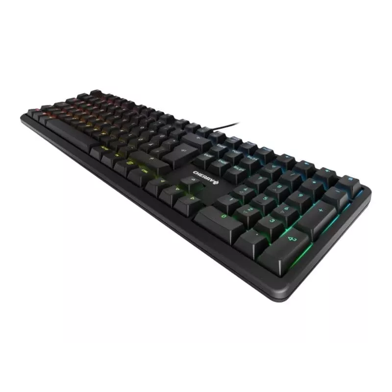 CHERRY G80-3000N RGB klaviatūra Universali USB QWERTZ Vokiečių Juoda