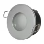 Synergy 21 LED Retrofit GU10 / GX5,3 lubinis įleidžiamas komplektas IP65 sidabrinis