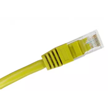 Alantec KKU5CZA1 tinklo kabelis geltonas 0,25 m Cat5e U/UTP (UTP)