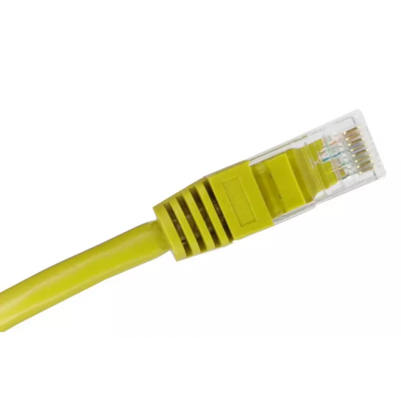 Alantec KKU5CZA1 tinklo kabelis geltonas 0,25 m Cat5e U/UTP (UTP)