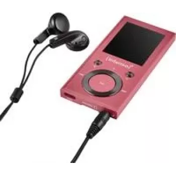 Intenso MP3 vaizdo grotuvas 1.8 Video Scooter BT rausvas – daugialypės terpės grotuvas – 64 GB (3717493)