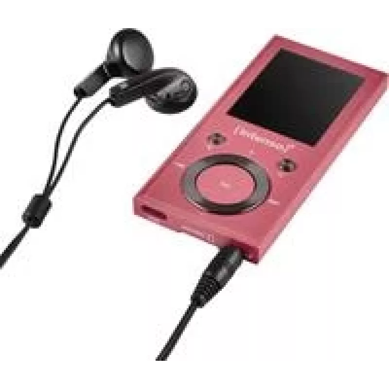 Intenso MP3 vaizdo grotuvas 1.8 Video Scooter BT rausvas – daugialypės terpės grotuvas – 64 GB (3717493)