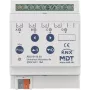 MDT technologies universalus aktuatorius 4 krypčių 4TE REG, 16A, 230VAC, 100µF baterija-0416.03 (Battery-0416.03)