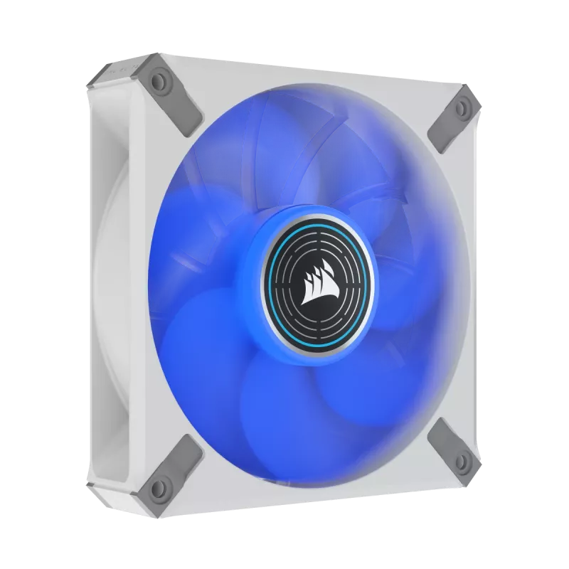 CORSAIR ML120 LED ELITE baltas 120 mm korpuso ventiliatorius