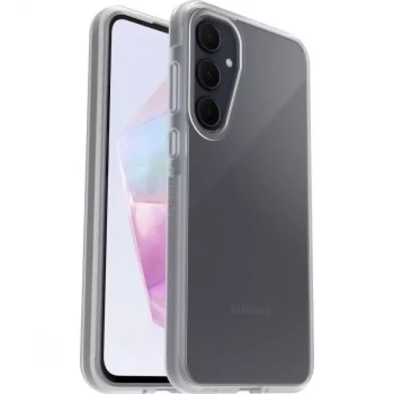 Telefono galinė dalis OTTERBOX React Series, skirta Samsung Galaxy A35, skaidrus plonas apsauginis dėklas