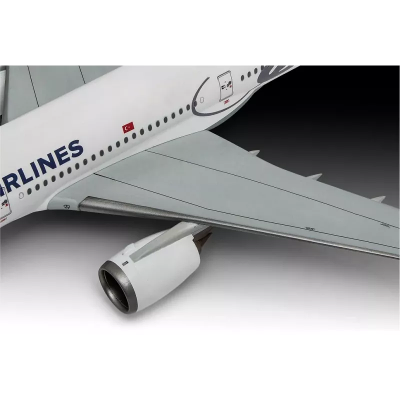Plastikinis lėktuvo modelis REVELL Airbus A350-900 Turkish Air mastelis 1/144
