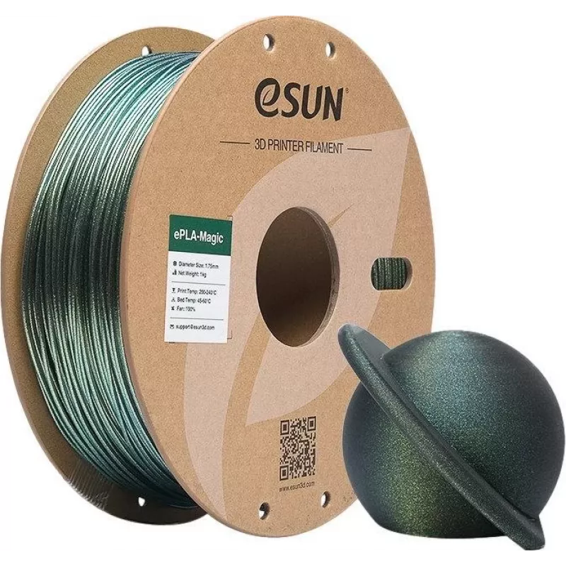 EPLA-MAGIC 1,75mm DARK TWINKL GOLD 1kg ESUN 3D FILAMENTAS (EPLA-MAGIC-P175DTJ1)