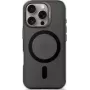 Telefono kuprinė Decoded, skirta iPhone 16 Pro, permatoma juoda, pagaminta iš perdirbto plastiko, grūdinto stiklo ekrano apsauga