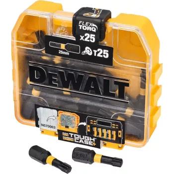 Atsuktuvų bitų rinkinys DeWALT DT70558T-QZ 25 mm ilgis Kiekis pakuotėje 25 vnt.