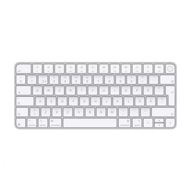 Apple Magic klaviatūra su Touch ID, skirta Mac kompiuteriams su Apple Silicon, USB-C, švediška