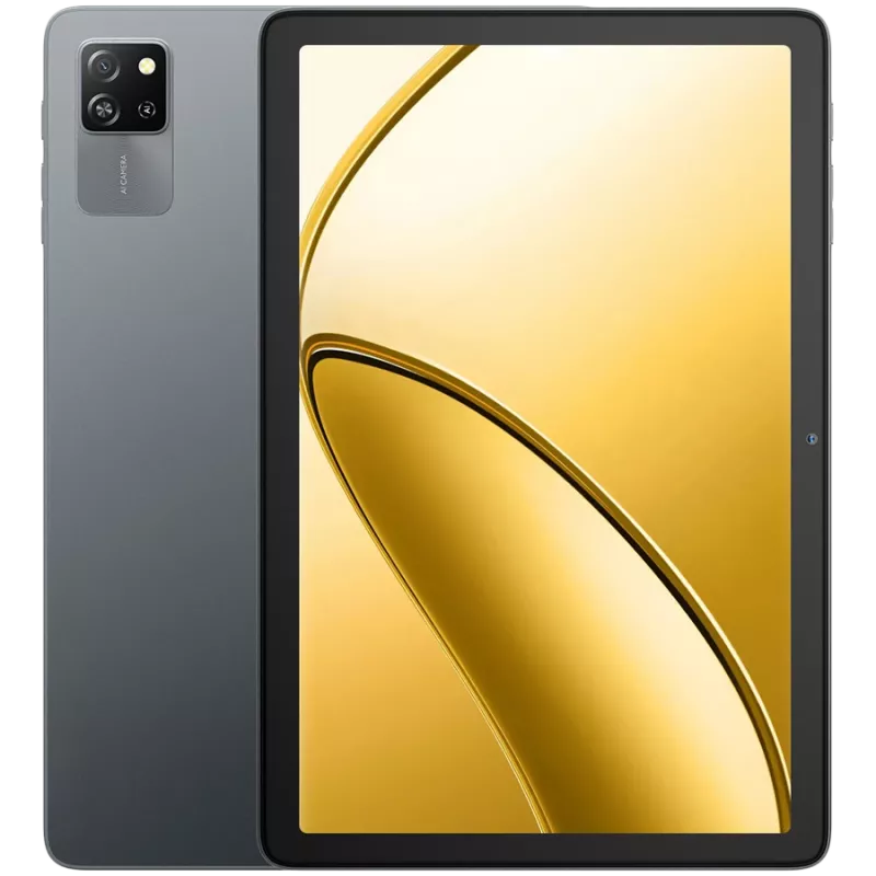 Blackview Tab 60 WiFi 4GB/128GB, 10,1 colio HD IPS 800x1340, aštuonių branduolių 1,8 GHz, 5 MP priekinė / 8 MP galinė kamera, baterija 5100 mAh, USB Type-C, Android 14, pilka