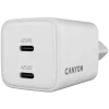Canyon CU45AC universalus baltas kintamosios srovės greito įkrovimo patalpų įkroviklis