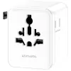 Kelioninis adapteris 20W GaN Nomad 2xUSB-C + 1xA