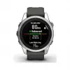 Garmin fēnix 7S Pro 3,05 cm (1,2 inch) MIP 42 mm Skaitmeninis 240 x 240 pikselių Jutiklinis ekranas Sidabrinis Wi-Fi GPS (palydovinis)