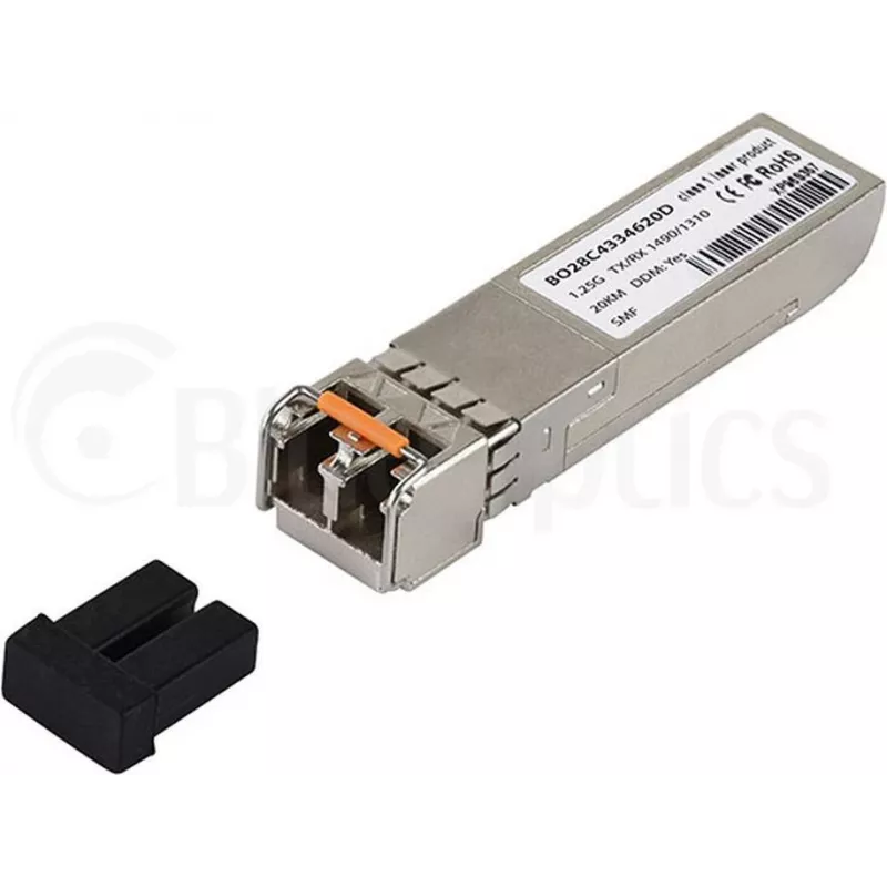 BlueOptics SFPC-GBE-BX10-D-BO šviesolaidinis tinklo siųstuvas-imtuvas 1250 Mbit/s cSFP (SFPc-GbE-BX10-D-BO)