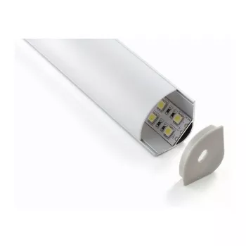 S21-LED-PR20068, Profilis, Balta, Aliuminis, LED, 30 mm, 2000 mm