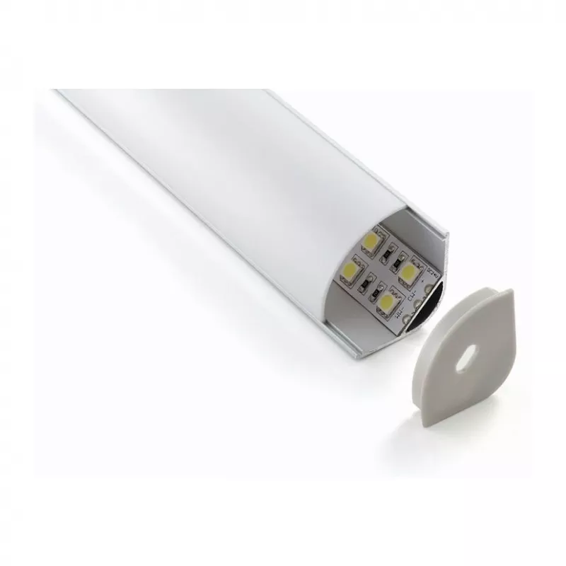 S21-LED-PR20068, Profilis, Balta, Aliuminis, LED, 30 mm, 2000 mm
