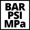 Einhell 4133115 0 - 13 bar skaitmeninis slėgio matuoklis padangų slėgio matuoklis (4133115)