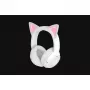 Belaidės žaidimų ausinės Razer Kraken Kitty V2 BT Baltos su Bluetooth, THX Spatial Audio, RGB apšvietimu