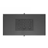 19 colių stovo spinta LANBERG FF01-6222-23B 22U 600x1200 mm juoda, perforuotos durys