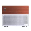 Mikro tornio kompiuterio korpusas Jonsbo N4 WHITE Mini-ITX su grūdintu stiklu