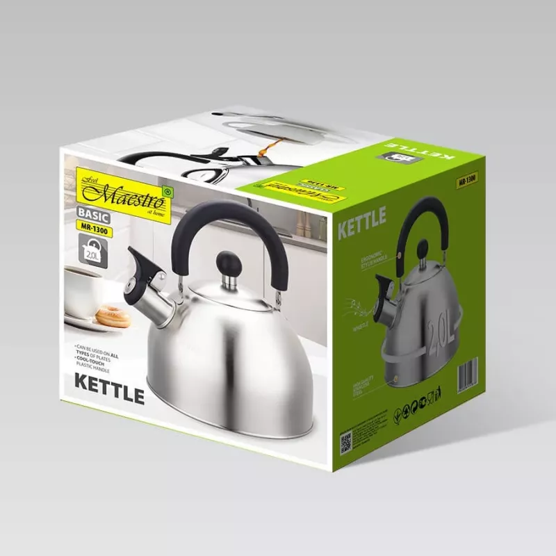 Maestro MR-1300 virdulys 2 l sidabrinis
