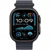 Apple 49 mm Navy Ocean Band prailginimas juodos titano spalvos
