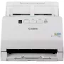 Canon imageFORMULA RS40 Nuotraukų ir dokumentų skaitytuvas, 600 x 600 DPI, 40 ppm, 30 ppm, Pilkumo atspalvių, Vienspalvis, Lapinis skaitytuvas, Baltas