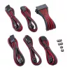 Vidinis maitinimo laidas CableMod CM-PCAB-BKIT-NKCR-3PK-R Carbon Red