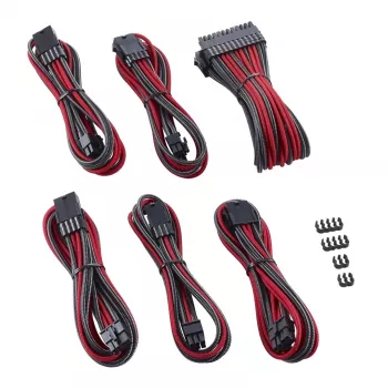 Vidinis maitinimo laidas CableMod CM-PCAB-BKIT-NKCR-3PK-R Carbon Red
