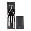 ZWILLING 97438-004-0 4 dalių manikiūro rinkinys juodame odiniame kišeniniame dėkle