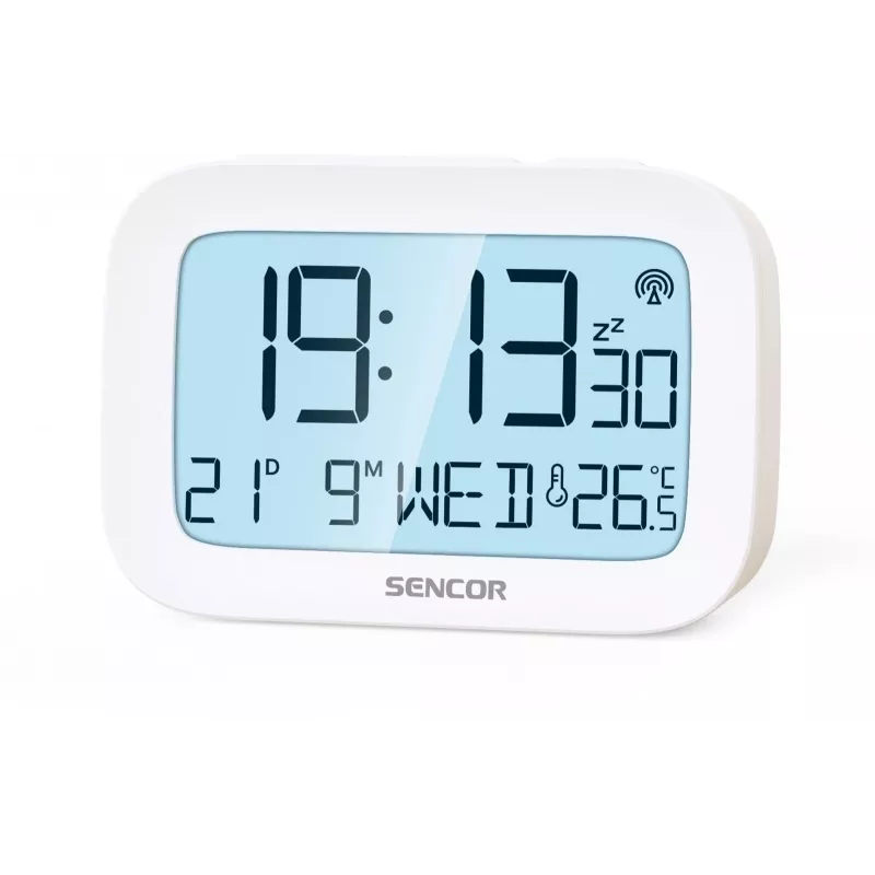 Skaitmeninis žadintuvas SENCOR SRC 2200 su LED ekranu ir atsarginiu baterijos maitinimu