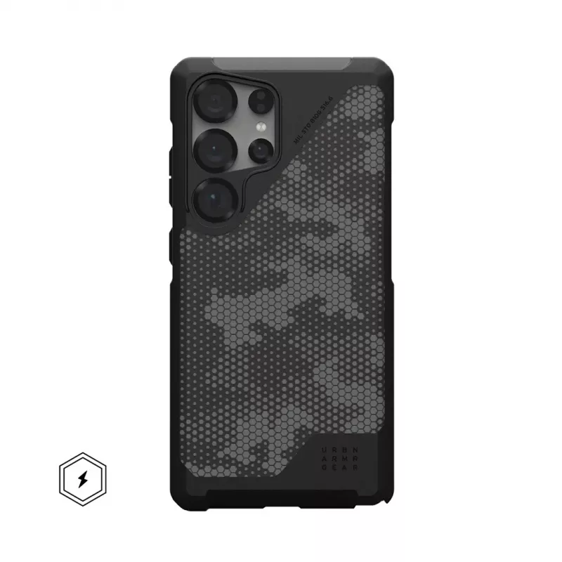 Urban Armor Gear Metropolis LT mobiliojo telefono dėklas 17.3 cm (6.8) Dėklas Juoda, Pilka