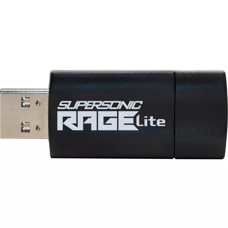 Flashdrive PATRIOT Rage Lite 1TB 120 MB/S USB 3.2 ištraukiama juoda (PEF1TBRLB32U)
