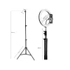 TRACER RING 30 cm žiedinė lemputė su trikoju 210 cm