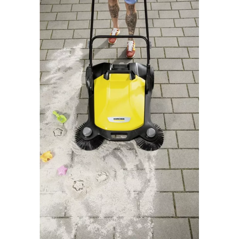 Kärcher S 6 Twin šluota, juoda, geltona