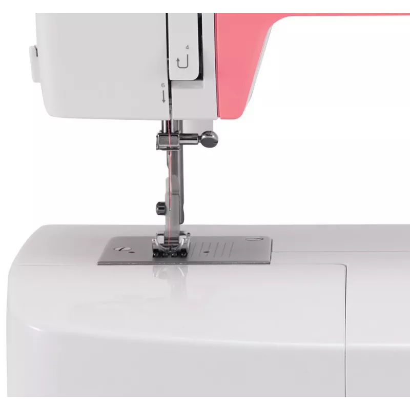 SINGER automatinė siuvimo mašina SIMPLE 3210 — elektrinė, 68 siūlių, 4 žingsnių kilputė, laisva rankovė, 5,5 kg