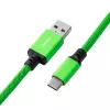 Maitinimo kabelis CableMod PRO ModMesh 12VHPWR patinas į 8 kontaktų PCIe 45 cm šviesiai mėlynas