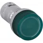ABB indikatorinė lemputė, žalia, 24 V kint./nuol. srovė, CL2-502G su fiksuotu integruotu šviesos diodu, 1SFA619403R5022, 1 (1SFA619403R5022)