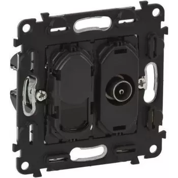 Legrand 753055 RJ45 Cat6 UTP sieninis lizdas — vieno prievado tinklo lizdas, neekranuotas Cat6