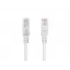 Patchcord cat.5e 3.0M UTP pilka