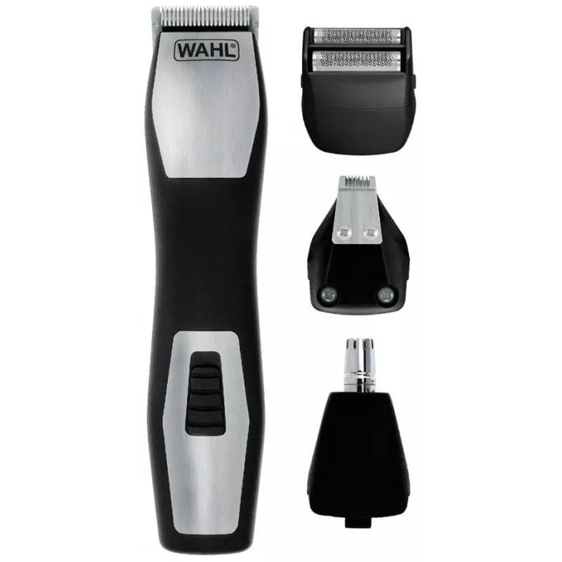 Trimeris Wahl GroomsMan Pro Battery Juoda, nerūdijantis plienas, 0,7 mm, 3 cm
