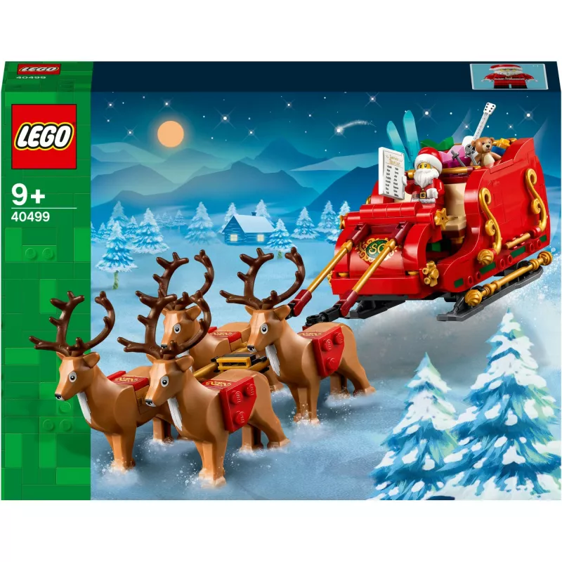 LEGO Seasonal Kalėdų Senelio rogių rinkinys 40499