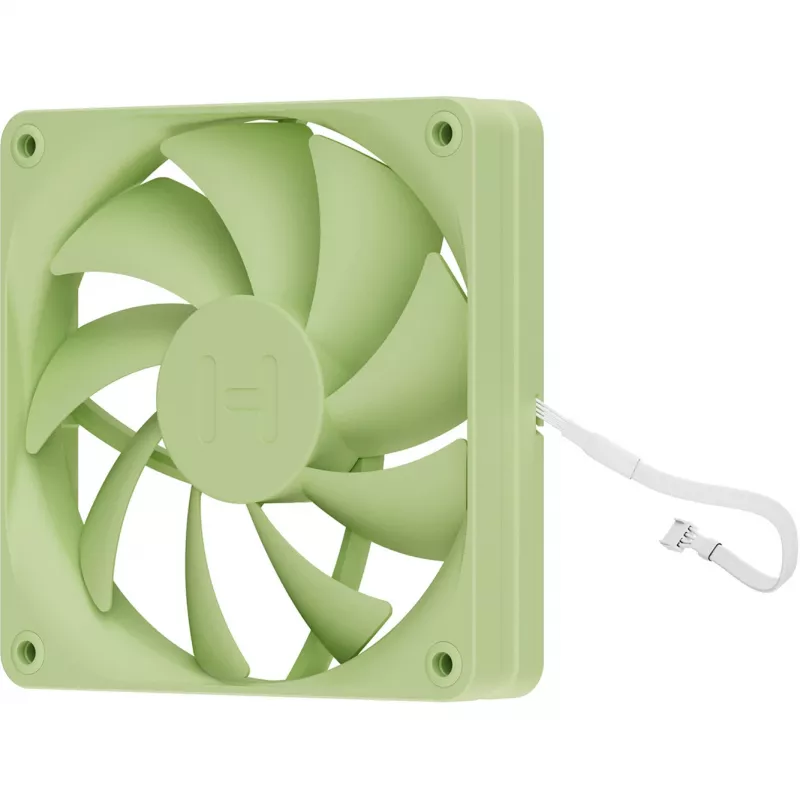 Kompiuterio aušinimo ventiliatorius HYTE FA12-MM-4 120 mm, 1500 RPM, 72 m³/h, 1.6 mmH₂O, Fluid Dynamic Bearing, žalias, pakuotėje 4 vnt.