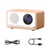 MANTA RDI912W Rimini radijo laikrodis, Bluetooth ir belaidis įkrovimas, baltas