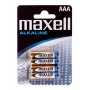 Maxell šarminė baterija LR-03 AAA, 4 vnt. pakuotė, vienkartinė baterija