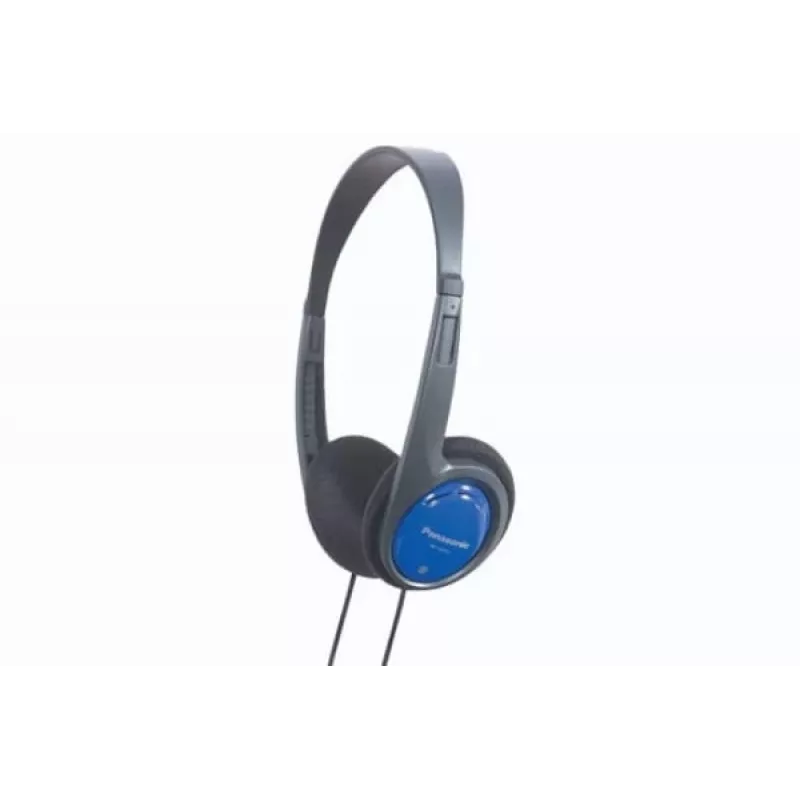 Panasonic RP-HT010E-A juodos/mėlynos ausinės 1,2 m laidas itin lengvos