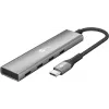 Goobay plonas 4 prievadų USB šakotuvas USB-C į 5 Gbit/s - - kištukas> 4x - lizdas (76564)