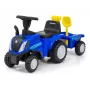 Važiuojamas automobilis milly mally New Holland T7 traktorius, modelis 27652, mėlynas